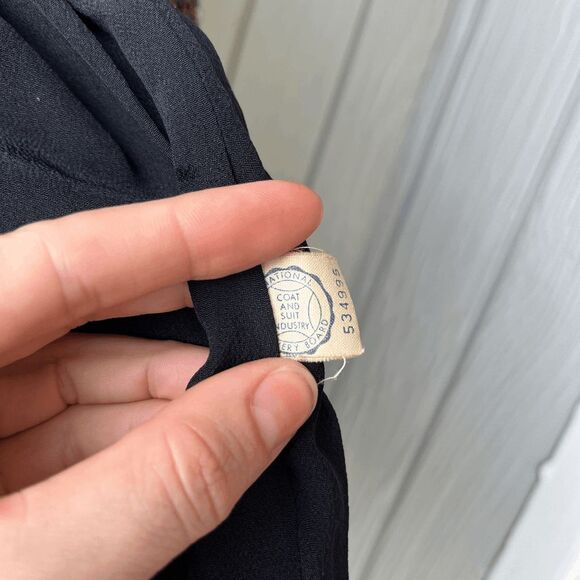 VTG 60s Abe Reinis Tweed Coat L ACWA Union Made USA Textured Short Jacket - Picture 2 of 12